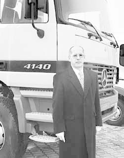 Prezes Fudali dynamizuje sprzedaż samochodów ciężarowych Mercedesa