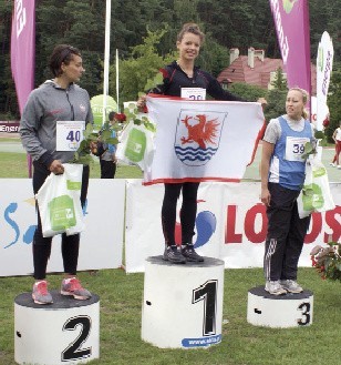 Marcelina Witek na najwyższym stopniu podium w Sopocie. Zajęła jednak drugie miejsce.