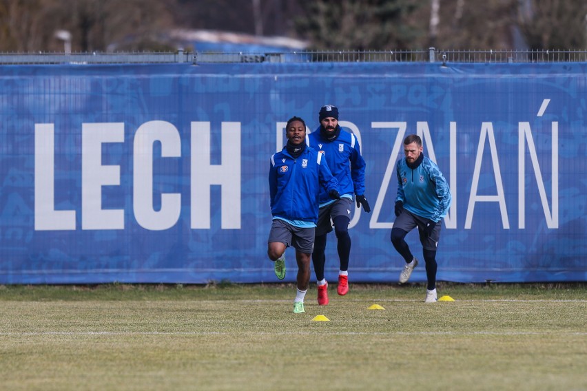 Lech Poznań o 11.15 rozpoczął swój ostatni trening przed...