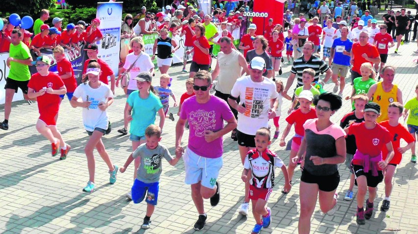 Bieg rodzinny z udziałem setki zawodników, tu wszyscy byli...