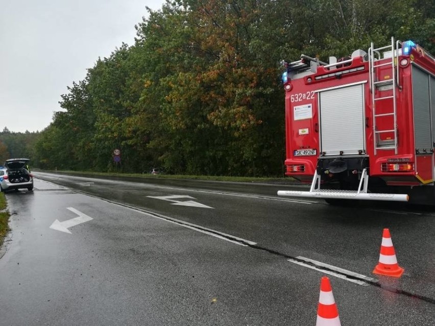 Wypadek radiowozu w Tarnowskich Górach. Są ranni policjanci