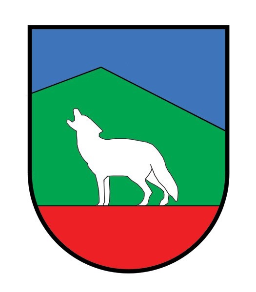 Projekt herbu przedstawiony przez Zygmunta Krasowskiego.