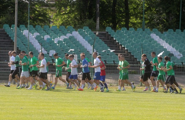 Pierwszy trening Radomiaka