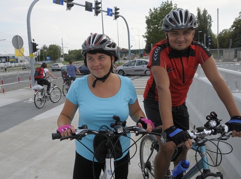 Karolina i Rafał Szczęśni byli zadowoleni z przejażdżki.