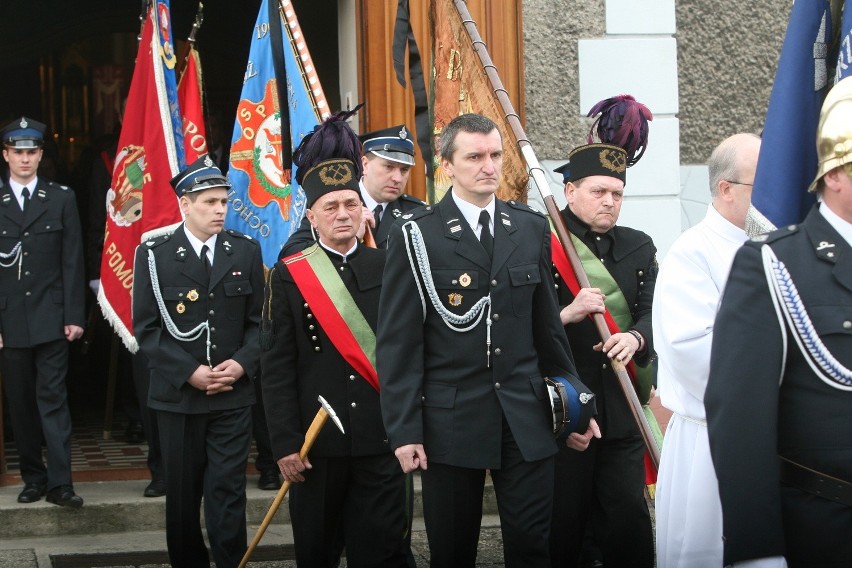 Pogrzeb Ryszarda Pluty radnego Kuźni Raciborskiej