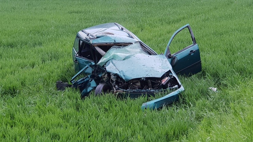 W Rożniątowie na drodze wojewódzkiej nr 409 zderzyły się dwa...