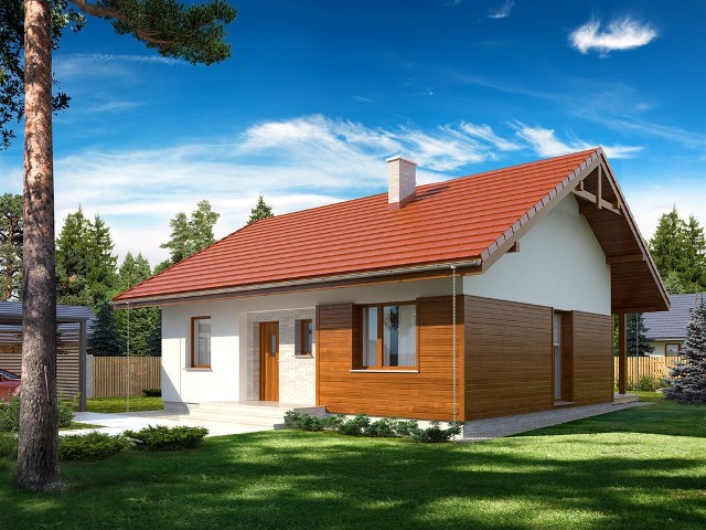 Projekt domu GajaPodczas budowy domu Polacy stawiają na tradycję. Nasze domy są najczęściej murowane i kryte dachówką.