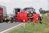 Śmiertelny wypadek na Dolnym Śląsku - motocyklista nie żyje. DW364 zablokowana
