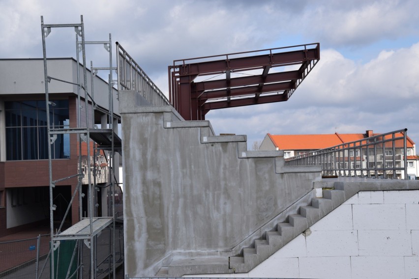 Trwa modernizacja i przebudowa stadionu miejskiego w...