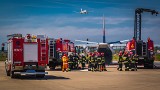 Ćwiczenia "Samolot 2017" w Pyrzowicach: Awaryjne lądowanie Boeinga ZDJĘCIA+WIDEO