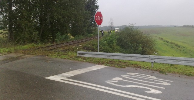 Przejazd kolejowy, na którym doszło do wypadku jest niestrzeżony