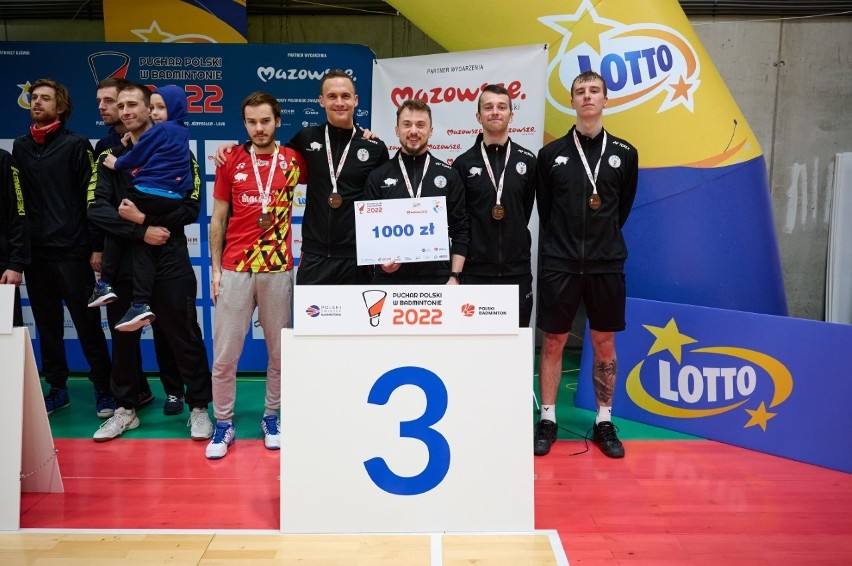Brązowi medaliści z suwalskiego SKB Litpol Malow