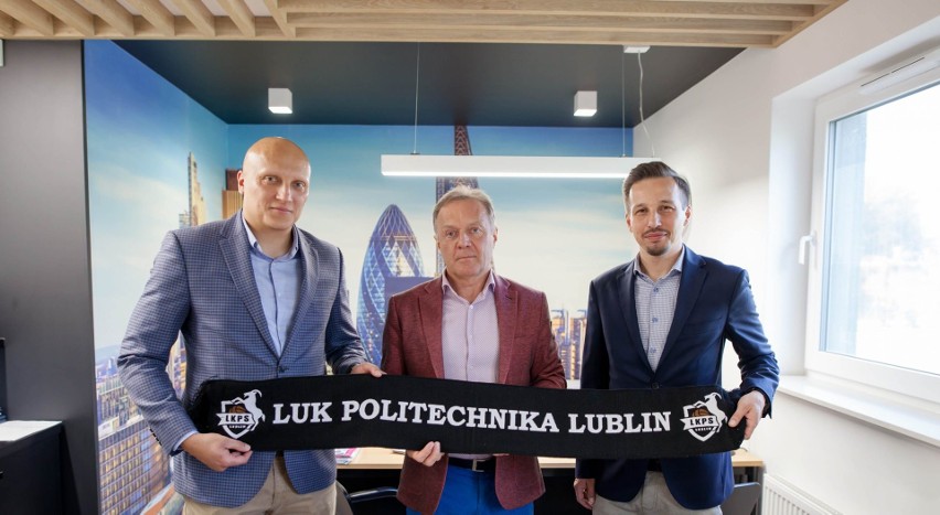 Firma deweloperska LUK przez kolejny sezon będzie głównym sponsorem lubelskich siatkarzy  