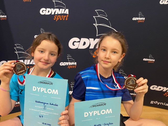 UKS Bliza Władysławowo na turnieju w Gdyni. Zawody w badmintona zakończyły się po myśli ekipy trenera Zbigniewa Czajki