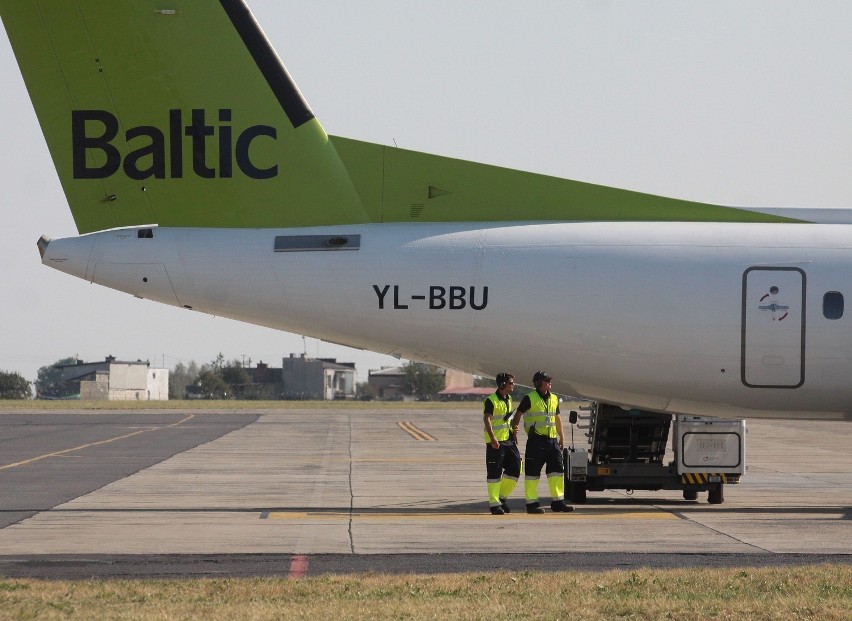 Pierwszy lot Air Baltic z Radomia do Rygi