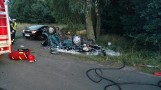 Tragiczny wypadek w Zgierzynce koło Pniew – zginął kierowca 