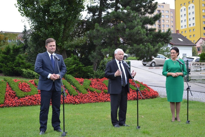 Jarosław Kaczyński w Rybniku