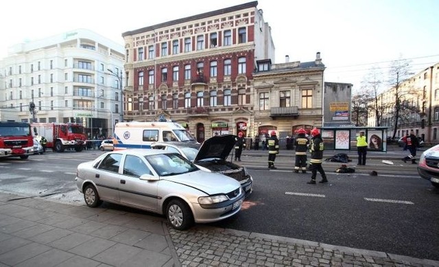 Tragiczny wypadek na ul. Piotrkowskiej.