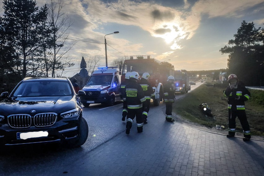 Krupniki. Wypadek motocyklisty na ul. Kruszewskiej. Zderzył...