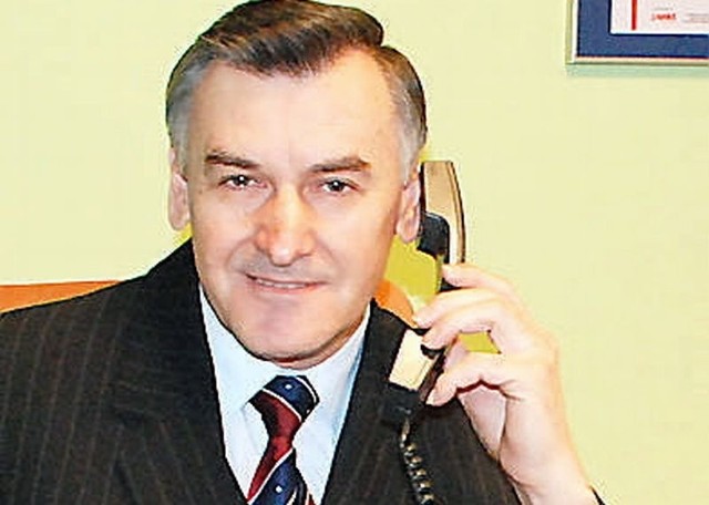 Henryki Gapiński, starosta powiatu radziejowskiego.