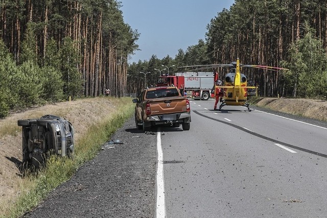 Do kraksy doszło w piątek, 14 czerwca, na łączniku os. Pomorskiego z drogą S3.