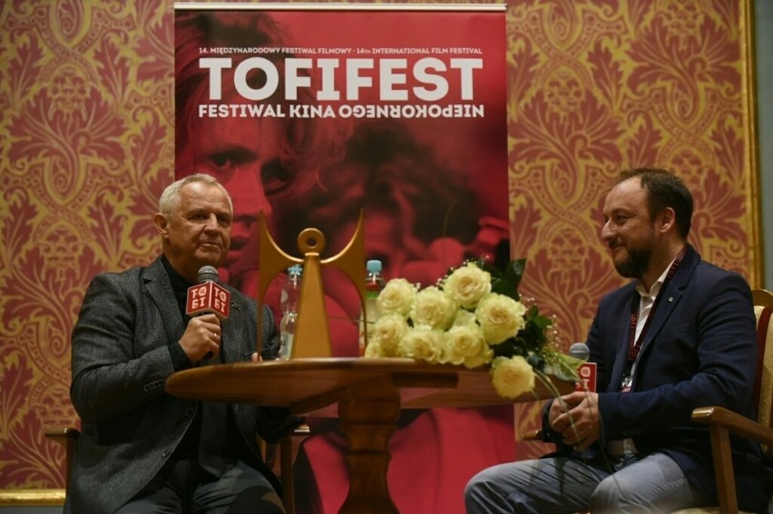 Marek Kondrat w Toruniu. Spotkanie podczas Tofifest