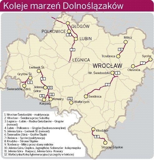 Znów mamy pociągi do Świdnicy i Kudowy. Gdzie jeszcze potrzebne inwestycje w kolej? (ANALIZA)