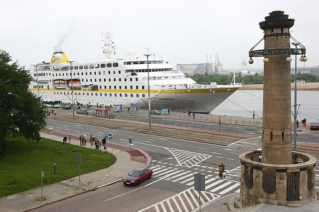 MV Hamburg przypłynął do Szczecina w sobotę o godzinie 12.