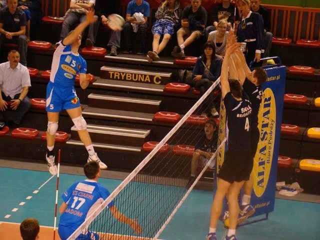 Czarni Radom (w ataku Wojciech Ferens) zagrają w sobotę z Chemikiem Bydgoszcz