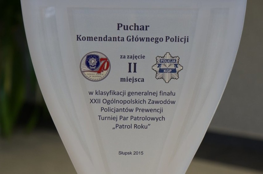 Patrol policji z Bytomia na II miejscu w Polsce