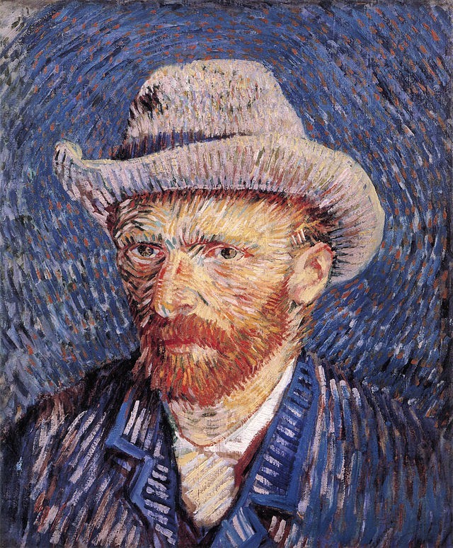 Vincent Van Gogh, Autoportret,  1887