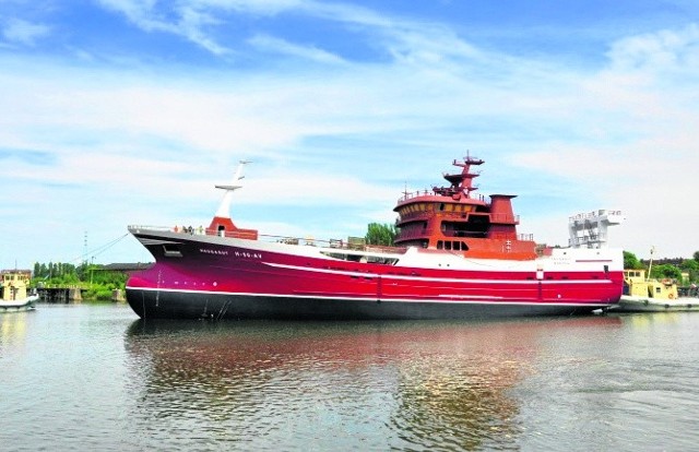 W sierpniu tego roku z pochylni w Gdańsku na wodę spłynął kadłub sejnera Haugagut dla stoczni Karstensens Skibsvaerft 