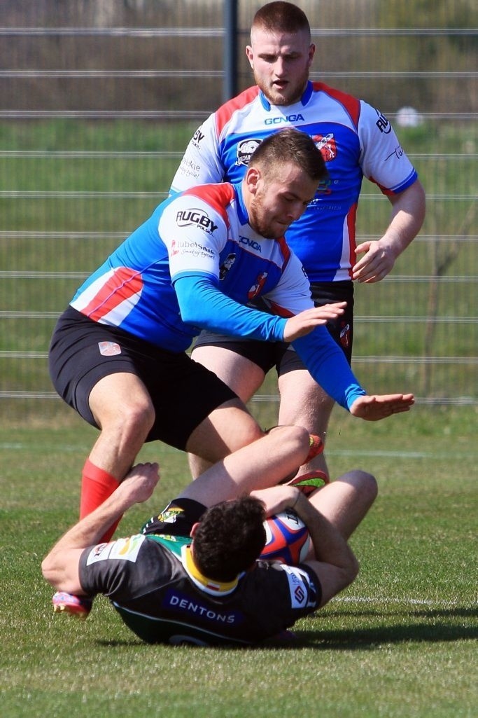 Rugby: Wysokie zwycięstwo Budowlanych Lublin (ZDJĘCIA)