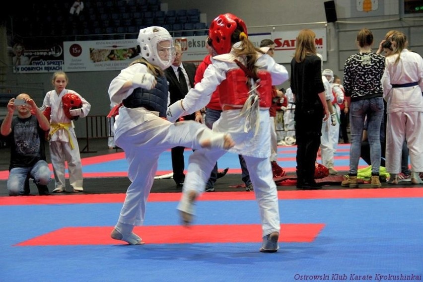 Ostrowski Klub Karate Kyokushinkai świetnie prezentował się...
