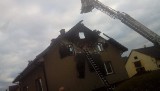 Kossaki Borowe. Pożar domu. Spłonął cały dach (zdjęcia)