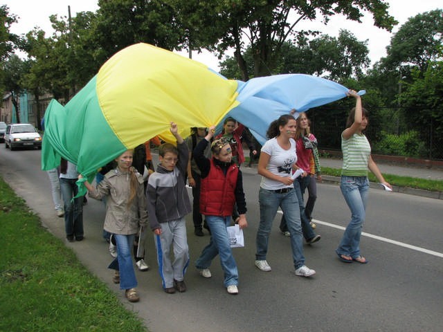 Taka mogileńska flaga odchodzi do lamusa...