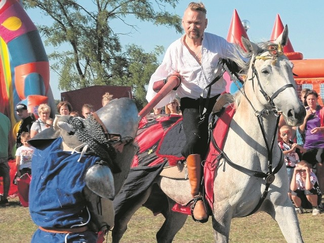 Przemysław Ceglewski, jeden z organizatorów grudziądzkiego festiwalu, również bierze czynny udział w rekonstrukcjach