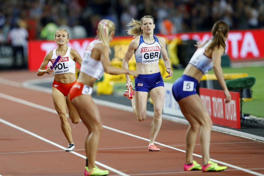 Sztafeta 4x400 kobiet, mistrzostwa świata w lekkoatletyce...