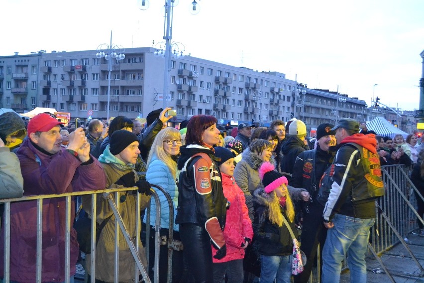 Akcję Motoserce w Częstochowie storpedowała nieco pogoda....