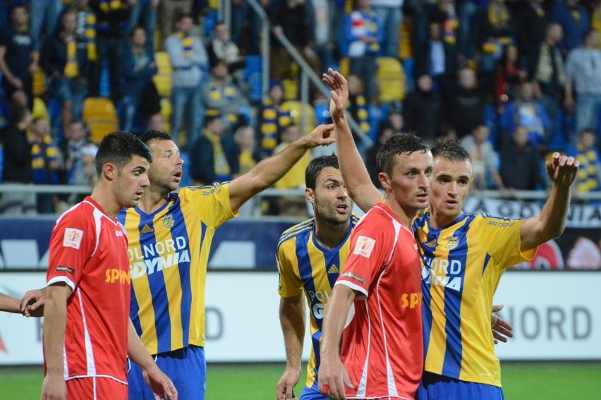 Arka Gdynia - Widzew Łódź 1-2