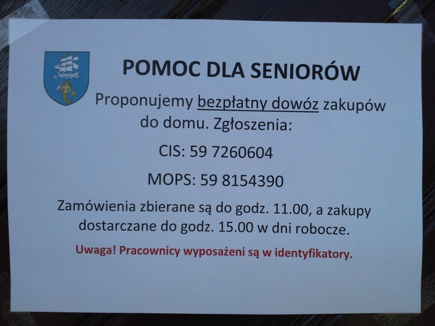 Burmistrz Ustki pomaga przedsiębiorcom, wspiera mieszkańców i dodaje im otuchy