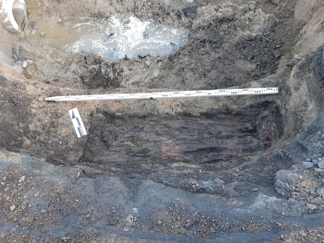Szczątki zostały znalezione podczas prac ziemnych. Prawdopodobnie są to kości dziecka
