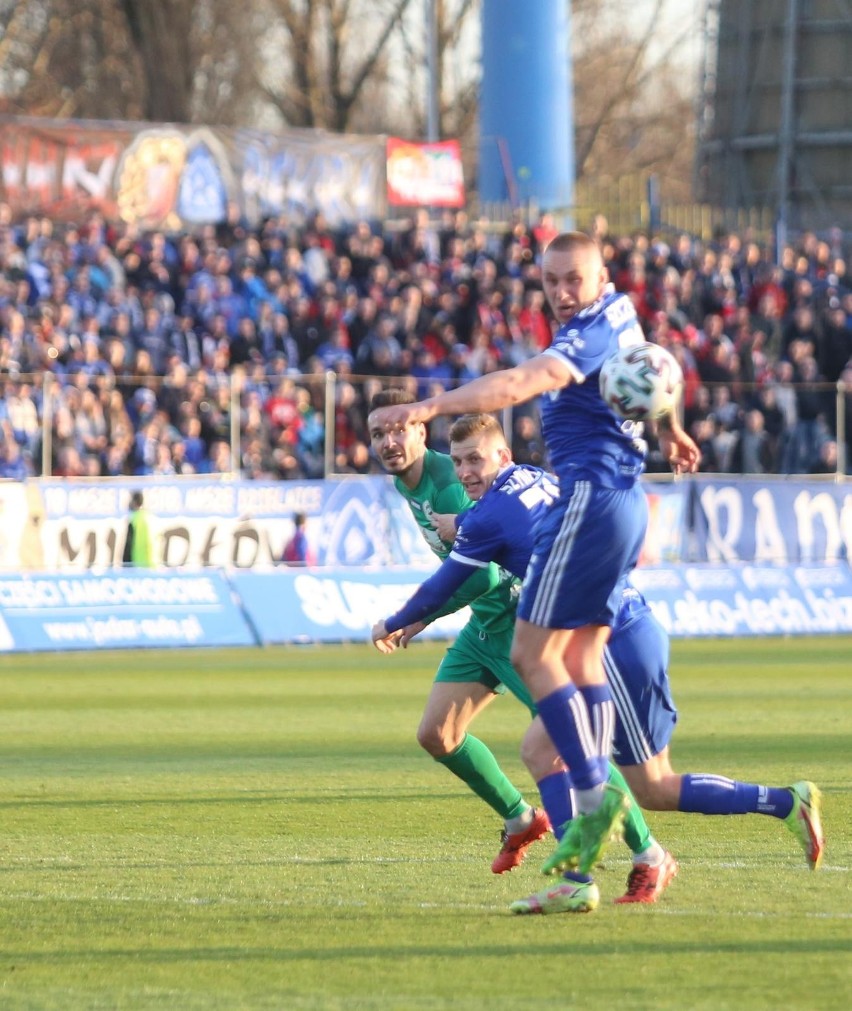 27.03.2022. Kibice na meczu Ruch Chorzów - KKS Kalisz....