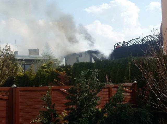 W domu jednorodzinnym w Gorzowie doszło do wybuchu.