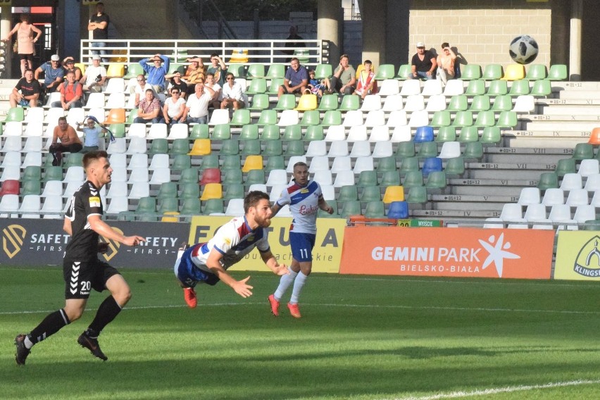 11.08.2018 podbeskidzie garbarnia krakow stadion miejski w...