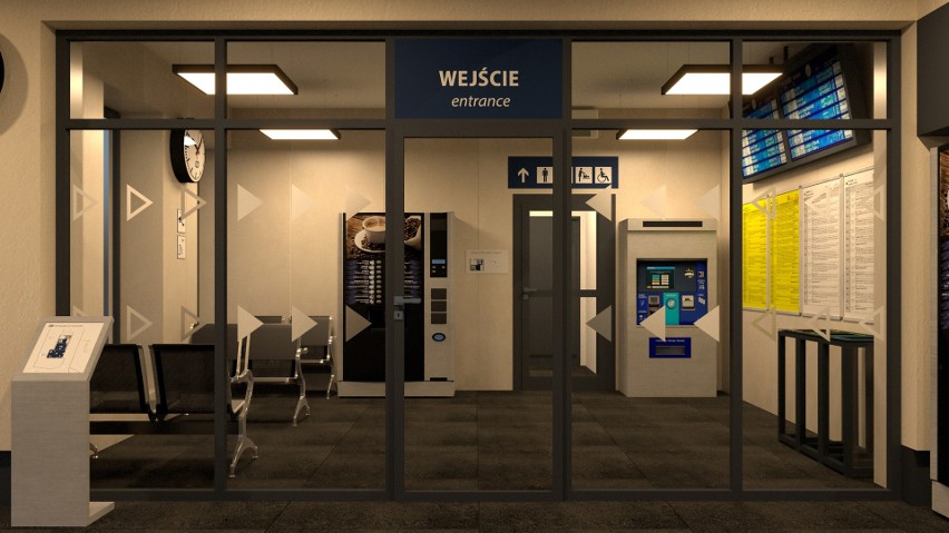 Dworzec Bydgoszcz Zachód do remontu - kolej ogłosiła przetarg na jego przebudowę [wizualizacje]