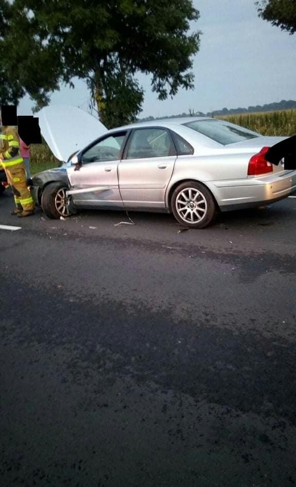 Zderzenie 4 samochodów na drodze nr 35 12.09.2021