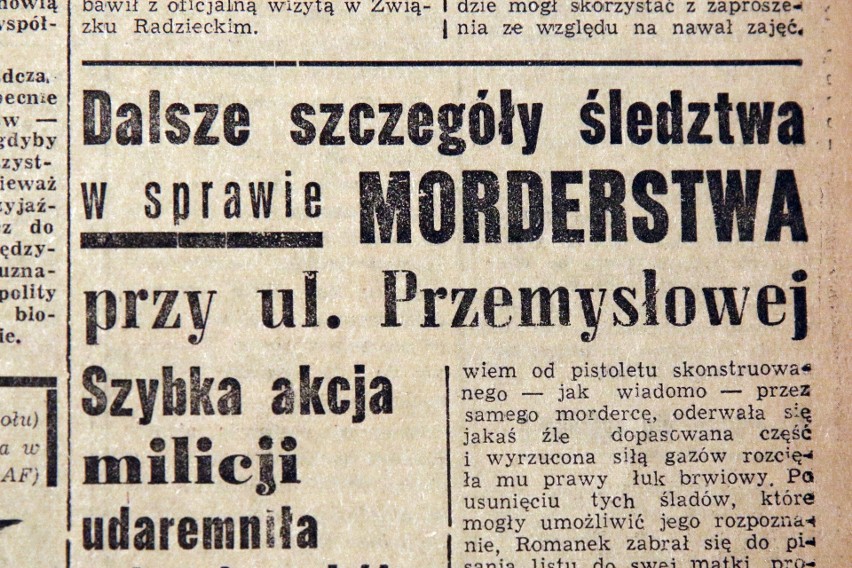 Znaleźli ją z dziurą w głowie w kałuży krwi. Alfred R.: Czułem, że kocham ją niepodzielnie