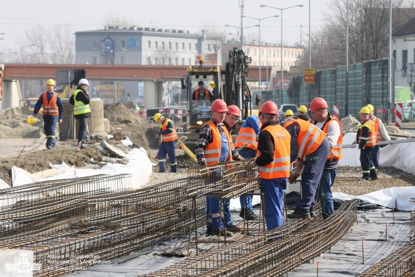 Tak wyglądała budowa linii tramwajowej