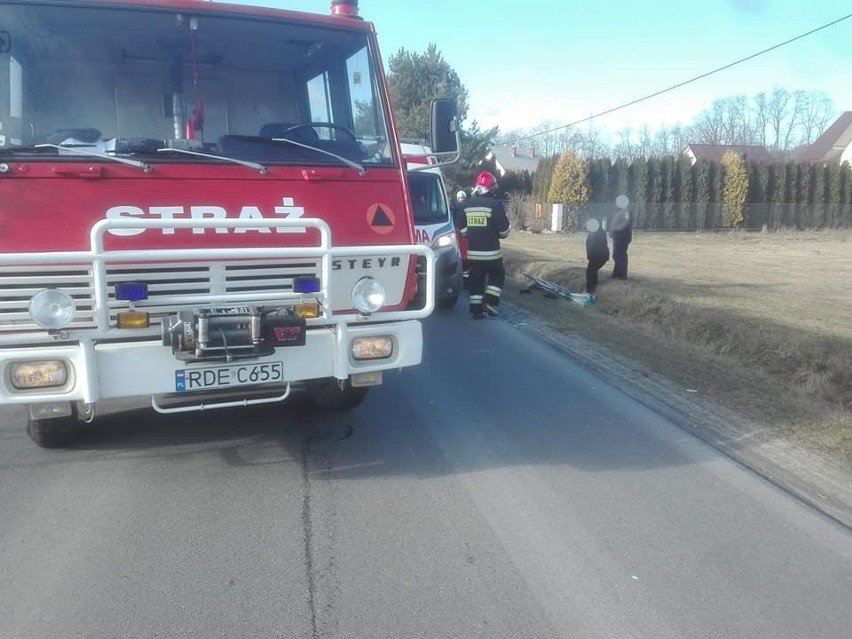 Do wypadku doszło w środę po godz.13, na granicy Dobrkowa i...